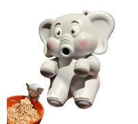 Mini ventilador de refrigeración con clip para taza y cuenco, divertido ventilador de elefante animal, enfriador de café, taza colgante portátil para bebidas, escritorio