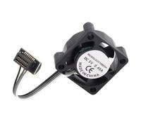 Mini Ventilador de Refrigeración con Control de Temperatura PWM de Eje de Rodamiento de Bolas Doble de 25x25x10 Mm para Aplicaciones Versátiles de Refrigeración de Impresoras 3D