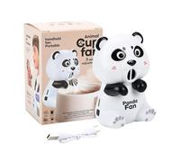 Mini Ventilador De Refrigeración De Alimentos: Enfriador Panda De 3 Velocidades, Enfriador De Leche Portátil, Ventilador De Bebidas De Mano, Dispositivo Compacto De Verano | Accesorio Recargable Del E