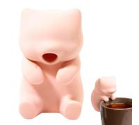 Mini ventilador de refrigeración de alimentos, herramienta portátil para café caliente, recargable por USB con enfriadores en forma de gato, accesorios para el hogar para mantener los alimentos fresco