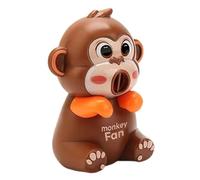 Mini ventilador de refrigeración, soplador de aire de alimentos, dispositivo recargable por USB, de flujo de aire portátil con clip, diseño de animales ajustable de velocidades para sopa