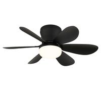 Mini Ventilador de Techo con LED Dimmer Ventilador y Mando a Distancia Delore...