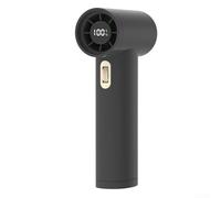 Mini ventilador eléctrico de mano con flujo de aire turbo para uso en exteriores, portátil y ligero, adecuado para diversas actividades al aire libre, incluyendo camping y salidas a la playa