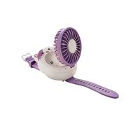 Mini ventilador genérico, 3 velocidades recargable plegable gato, pequeño ventilador nómada refrescante para llevar sobre sí mismo | para, verano, interior, casa, escuela, clase,