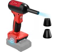 Mini ventilador Jet Dry 130.000 rpm, velocidad del viento, control de 4 velocidades, compatible con batería Einhell 18V Power X-ChangeLithium, soplador superjet para secar y limpiar