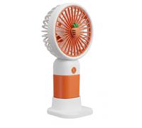 Mini Ventilador Portátil con 3 Velocidades y Base de Soporte para Smartphone