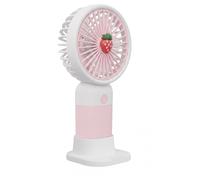 Mini Ventilador Portátil con 3 Velocidades y Base de Soporte para Smartphone