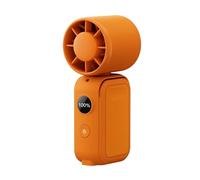Mini ventilador portátil con clip, Dispositivo portátil de mano giratorio 360 grados, Ventilador Con Clip Silencioso, para bolso mochila escritorio oficinas viajes camping senderismo pesca deportes