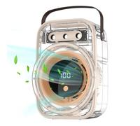 Mini Ventilador Portátil Enfriador Evaporativo Con 3 Modos De Rociado