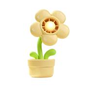 Mini Ventilador Portátil, Forma De Maceta, 9x6,3x16,1 Cm, Ventilador De Mano, Elementos Esenciales Del Dormitorio, Recargable Por USB, Para Mujeres Con Estilo Que Viajan En Interiores Y Exteriores