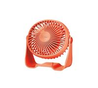 Mini ventilador sobremesa USB Alua Ø15cm 3W Rojo