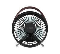 Mini ventilador sobremesa USB Tapri Ø14cm 5W Negro