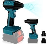 Mini ventilador turbo para Bosch GBA Professional batería de 18 V, mini soplador de 4 velocidades, plumero de aire, ventilador industrial, para limpieza, secado de pelo, coche, camping (sin batería)