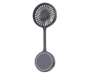 Mini Ventilador USAMS LU02FS01 3,5W 3 Velocidades Magnético Recargable con Soporte