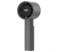 Mini ventilador USB recargable ligero con batería de 3000 mAh, diseño compacto para un fácil transporte, funcionamiento silencioso adecuado para dormir y trabajar (B)