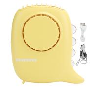 Mini ventiladores sin aspas, ventilador de cuello portátil, diseño manos libres para una potente refrigeración por viento, buena calidad, buena