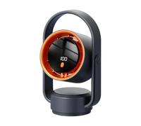 Mini Ventilateur Portable - Petit Ventilateur De Bureau 1800mAh |USB Rechargeable, 5 Vitesses Et Angle 180°, Ven Tilateur De Table Silencieux Pour Chambre Dortoir, Mini Ven Tilateur Portable Voyage Et