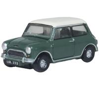 Mini Verde Old English White 1:120 Escala Oxford Diecast 120MN003