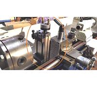 Mini Vertical Milling Slide Mounted on Z Type Caste Iron Angle Plate -Direct Fit for Mini Lathes