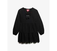 Mini vestido de volantes de bordado mujer Superdry d S