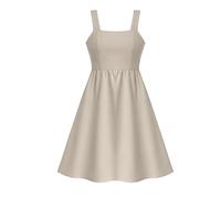 Mini vestidos para mujer con brasier integrado en el Reino Unido, vestidos de verano elegantes de ajuste holgado, suave, cómodo, ligero, ajuste grande, ropa de calle de gran tamaño, vestido de verano