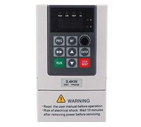 Mini VFD 220V 0.4KW, convertidor de frecuencia, variador de frecuencia, monofásico a trifásico 220V, para control de bomba de flujo, máquina de grabado, etc.