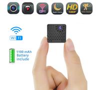 Mini videocámara wifi avanzada para el hogar y la oficina, con almacenamiento en la nube gratuito, fácil configuración wifi y visión nocturn
