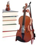 Mini Violin,Ornamento Instrumental para Mesa - De Instrumento Realista