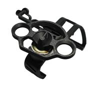 Mini Volante Impreso en 3D para GameSir Nova Lite Controller - Accesorio de Reemplazo de Volante DIY para Mejorar la Experiencia en Juegos de Carreras, Fácil Instalación y Diseño Portátil (Negro)