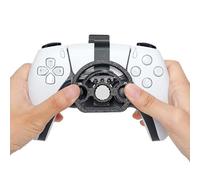 Mini volante para P5 y para P5 Pro/Slim Mando auxiliar para videojuegos Accesorios para volantes de repuesto (Gris)