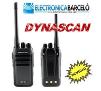 Dynascan - Walkie Talkie Dynascan EU-55 | Uso Libre PMR-446 | Portátil | IP65 |16 Canales | 219 Códigos de privacidad | Batería 1.500 mAh