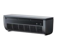 Mini Wall Mounted Air Conditioner, 2025 New Portable Ductless Air Conditioner Fan - No Drilling Needed, with Remote Control, Releases Ice Mist, Cooling for Bedroom/Office/Kitchen (Black)