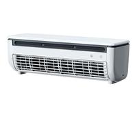 Mini Wall Mounted Air Conditioner, 2025 New Portable Ductless Air Conditioner Fan - No Drilling Needed, with Remote Control, Releases Ice Mist, Cooling for Bedroom/Office/Kitchen (White)