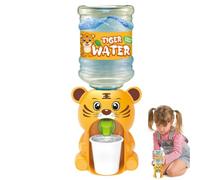 Mini Water Dispenser For Desk - 6.16 Inch Cute Duck Animal Toy | Realistic Pretend Play Kitchen Pump | Kids Children Gift Water Drink Station. Bpa Free, 170ml 350ml, Press Dispense, Fun Learning.