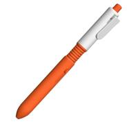 Mini Water Gun, 6.5 Inch Creative Plastic Retractable Ballpoint Pens, Prank Toys for Kids, Adults, Orange, |.Escuadrador de Agua