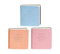 Mini Watercolor Paper Pads - 3 Pack 2x2 Inch Cold Press Hardcover Journals, Compact Art Set for Sketching, Painting, and Creative Exploration, Perfect for Kids Teens Beginners Travel School Outdoor