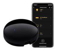 Mini WiFi-IR Control Mando a Distancia Universal Infrarrojos para Aire, TV, DVD Usando Tuya Smart Life App, Control de Vocal, Funciona Con Alexa/Google Home