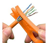Mini Wire Stripper - Cable Straightener Tool | Compact Wire Separator Tool For Electricians Mechanics Automotive Network Home Workshop Industry | Precision Electrical Cable Alignment Hand Stripping