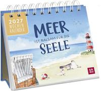 Mini-Wochenkalender 2027: MEER ist Balsam für die Seele: Tischkalender zum Aufstellen mit Wochenkalendarium für mehr Meerliebe im Alltag | Für alle Küstenkinder und Meer-Liebhaber