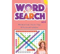 Mini Word Finds: Small Wordsearches Book 4x6 Inches Pocket Size : Word Search For Adults Small Book Random Word Search No Themed : Makes A Great Game ... Small Book : Brain Boosters Memory Puzzles