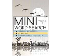Mini Word Search Puzzle Book: Word Searches with Easy to Read Print about Food, Sports, Mythical Creatures and More | Compact Pocket size for ... ... Gift for Travel, Holiday, and Free Times