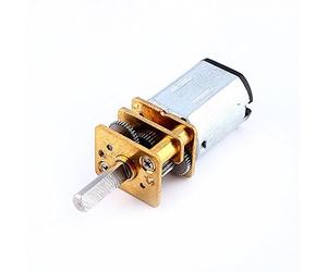 Mini Yosoo DC 6/12V poco ola de par motor con engranaje 50/200/300 RPM con engranaje de metal de recambios N20 para RC-Car, robot aspirador modelo, bricolaje motor de juguete