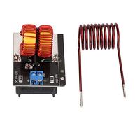 Mini ZVS Low Voltage Induction Heating Board Power Supply Module Electronic Components with Heating Coil for DIY Projects Students Handson Learning