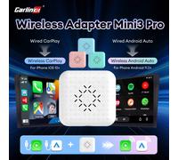 Nuevo CarlinKit Mini adaptador inalámbrico CarPlay sistema inteligente de coche adaptador cableado a Mini 3-3 Genuine Guarantee