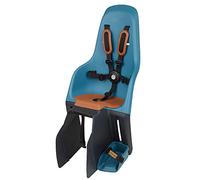 Minia for Carrier 8405700004 - Silla para Bicicleta Trasera con Anclaje en el portaequipajes, Apta para niños de 9 Meses a 6 años en Color Azul, Talla única