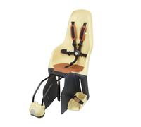MINIA - Silla para Bicicleta Trasera Apta para niños de 9 Meses a 6 años con Anclaje en el Cuadro o en el portaequipajes.
