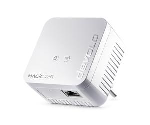 miniadaptador Powerline WiFi devolo Magic 1 Powerline hasta 1.200 Mbit/s, WiFi 4 hasta 300 Mbit/s, 1x LAN