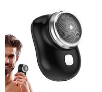 Miniafeitadora,Afeitadora eléctrica recargable USB Mini Travel Razor - Maquinilla de afeitar de bolsillo inalámbrica lavable para el hogar, viajes, coche, hombres adultos Jiahua