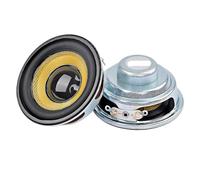 Minialtavoces Portátiles De Audio De 52mm, 2 Uds., Altavoz De Fibra De Vidrio Resistente Al Agua De 5W, Altavoz De Rango Completo Compatible con Bluetooth For Cine En Casa(8 Ohm Speaker)