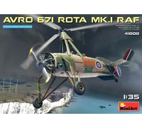 Miniart 1 :3 5 Avro 671 Rota Mk.I RAF Autogyro Kit de Modelismo